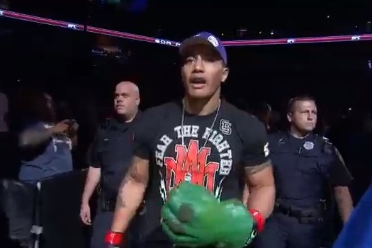 Soa Palelei UFC 164 Entrance